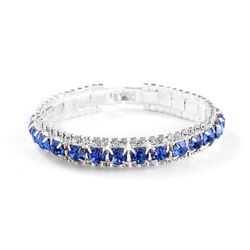 Women's Rhinestone Roman Bracelet