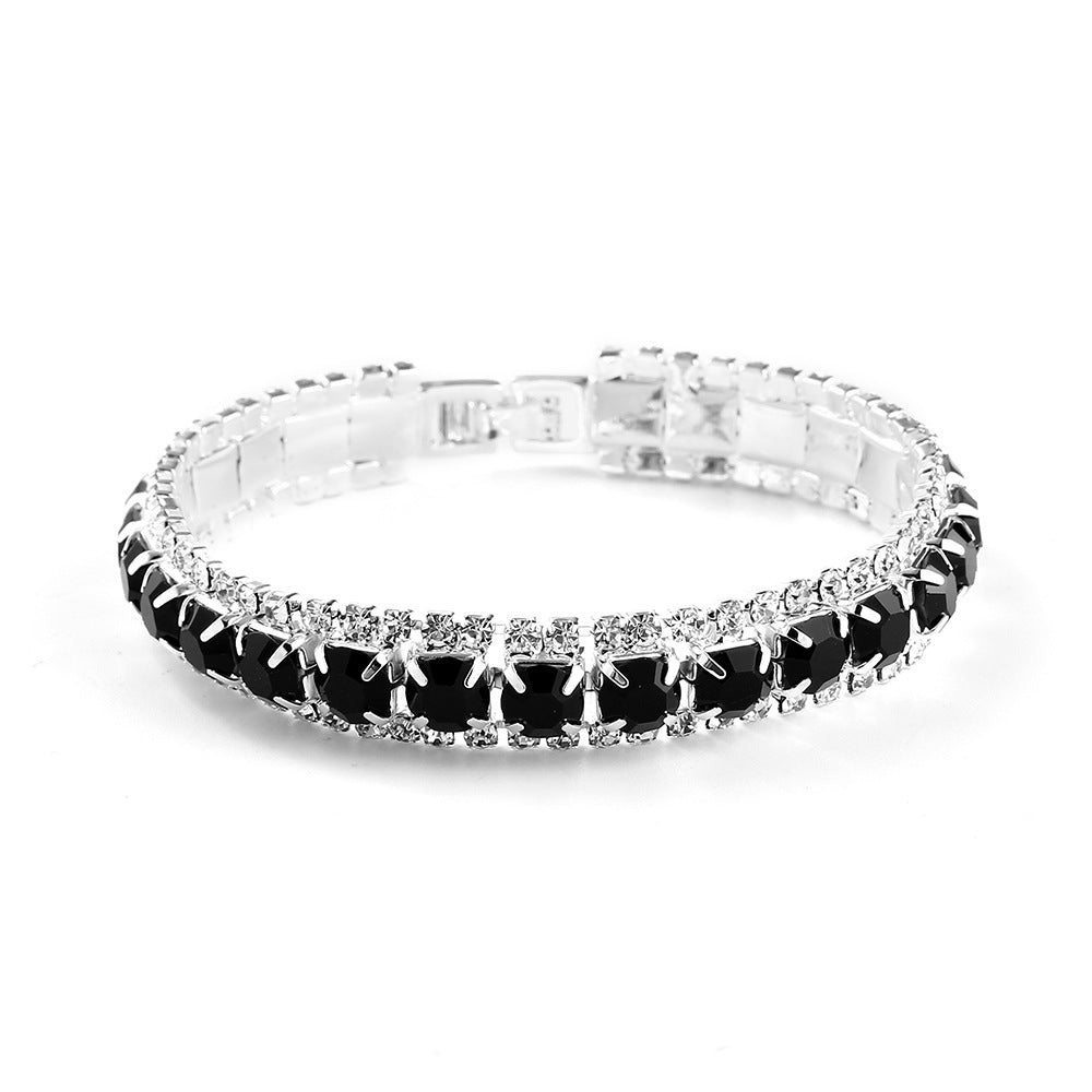 Women's Rhinestone Roman Bracelet