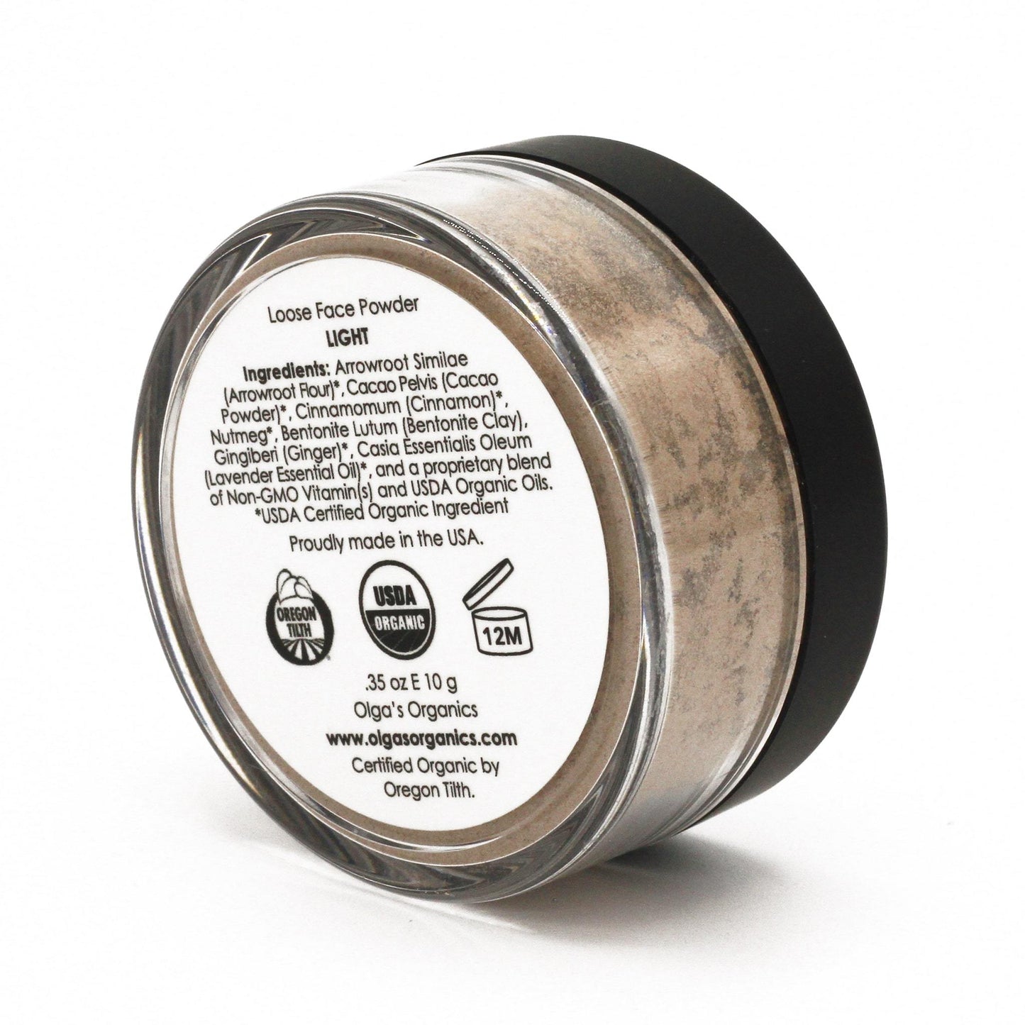 Organic Face Powder | Light