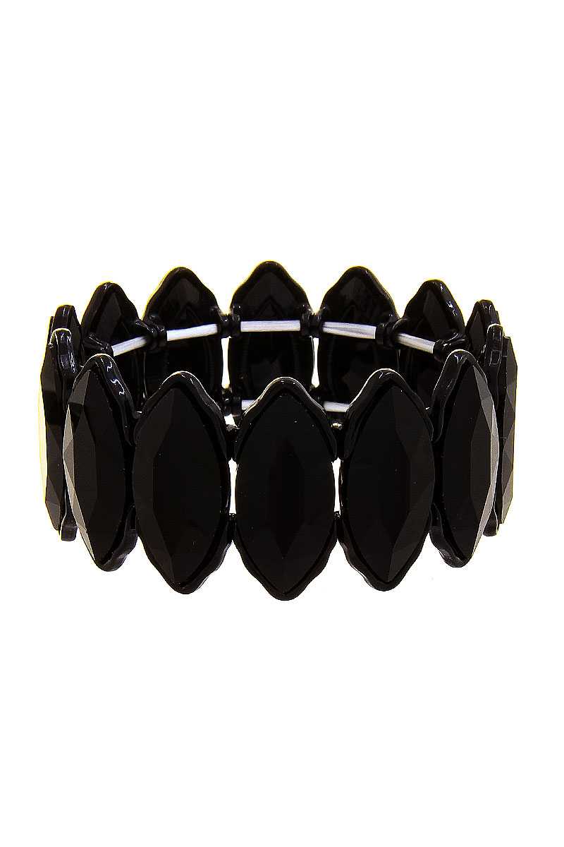 Women's Oval Rhinestone Style Bracelet