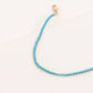 Turquoise Beaded Anklet