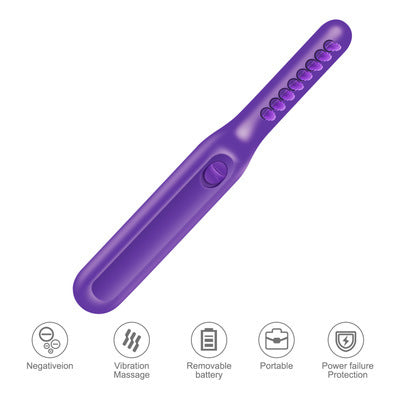 Wet or Dry Use Curly Electric Detangling and Scalp Massage Brush