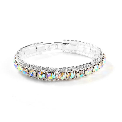 Women's Rhinestone Roman Bracelet