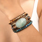 Natural Stone Boho Bracelet