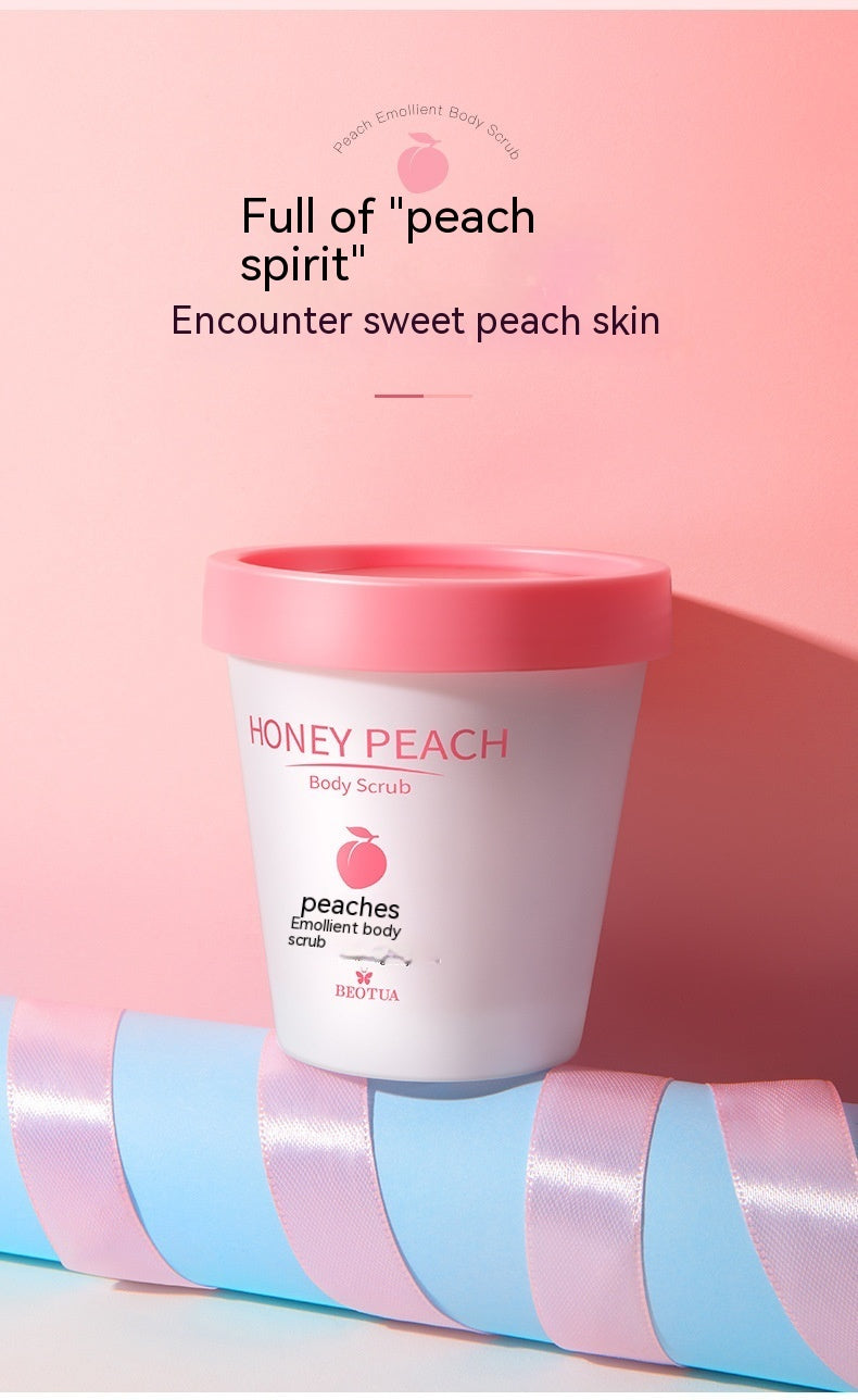 Peach Moisturizing Body Scrub Cream