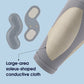 Antibacterial Silver Fiber Fabric Portable Massage Leg Cover Shaping