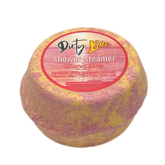 Dirty Bee Island Pink Shower Steamers + 10 Powerful Aromas