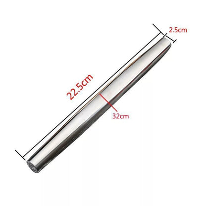 Mildew-proof Thickened 304 Stainless Steel Rolling Pin Household Dumpling Wrapper Rolling Pin Kitchen Utensils