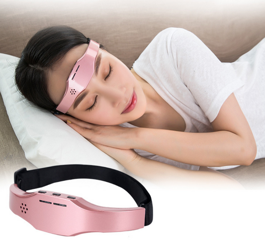 Sleep Therapy Head Massager Wireless Stress Relief Brain Massage Helmet Unisex Device