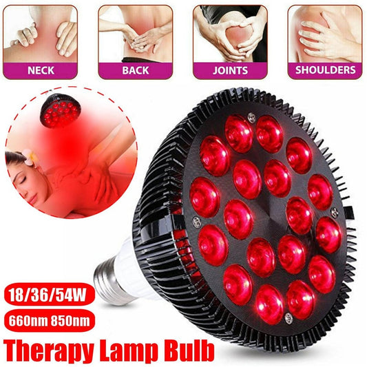 24W LED infrared Physiotherapy Muscle Joint Pain Relief Lamp