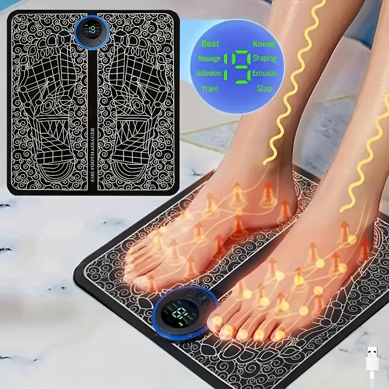 AS SEEN ON TV Electric USB Foot Deep Kneading Muscle Pain Relaxation Mat HUGE SHOPOOZY DISCOUNT!