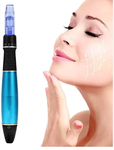 Electric Microneedle Pen Scars Wrinkles Skin Instrument