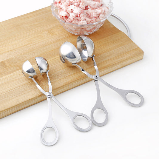 Meatball Maker Making Mold Tools Stainless Steel Meat Baller Tongs Kitchen Gadgets