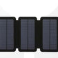 Outdoor Folding Solar Panel Charger Portable 5V 2.1A USB Output Devices Camp Hiking Backpack Travel Power Supply For Smartphones