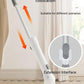 Electric Scrubber Cleaning Wall Long Handle Elbow Telescopic Multifunction Cleaning Brush