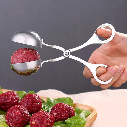 Meatball Maker Making Mold Tools Stainless Steel Meat Baller Tongs Kitchen Gadgets