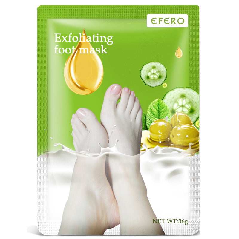 2024 New Exfoliating Foot Mask Foot SPA Pedicure Socks Removing Dead Skin Whitening Heels Feet Peeling Anti Cracked Foot Skin Care