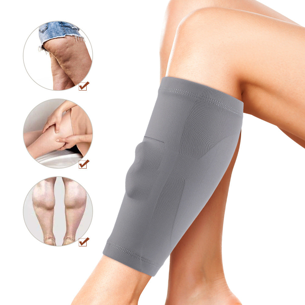 Antibacterial Silver Fiber Fabric Portable Massage Leg Cover Shaping