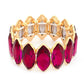Women's Oval Rhinestone Style Bracelet