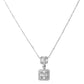 Women's Women's Double Square Necklace